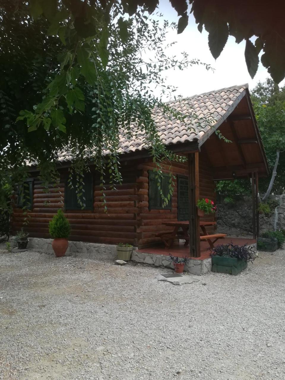 Cabana De Madera La Encina Burunchel Exterior photo